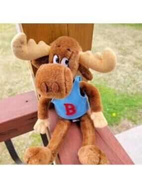 Vintage 1991 Rocky and Bullwinkle Plush